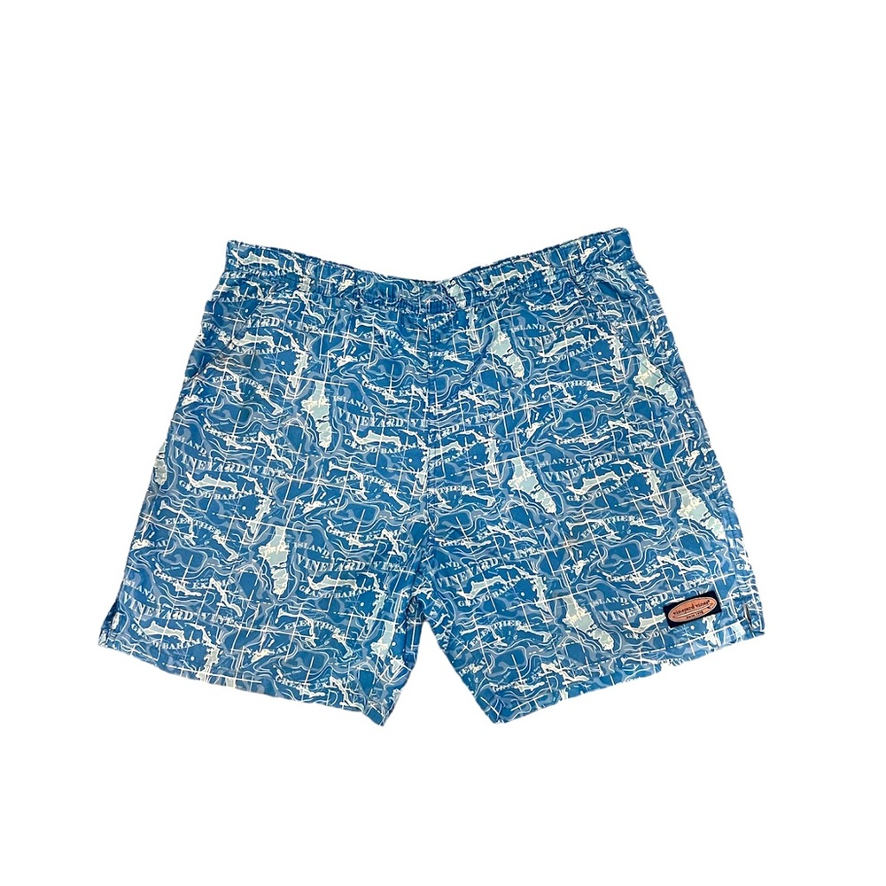 Vineyard Vines Bathing Suit, Size M, Blue